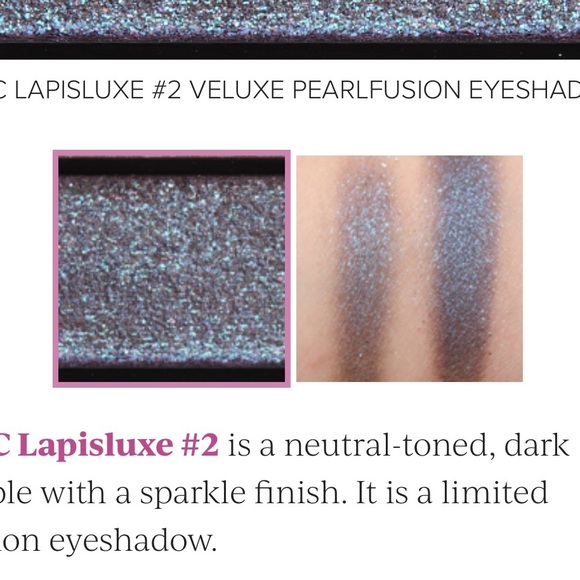 NWOB MAC Lapisluxe Eyeshadow Palette - Picture 4 of 5